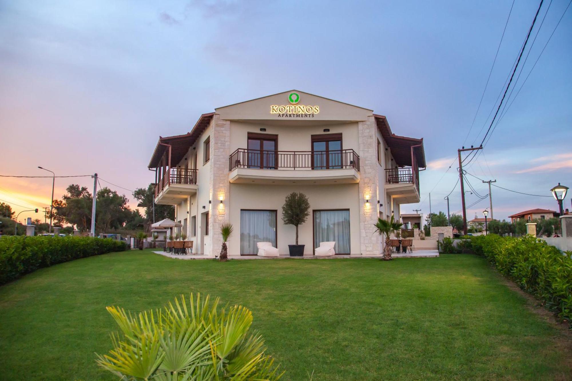 Kotinos Apartments Áfitosz Kültér fotó
