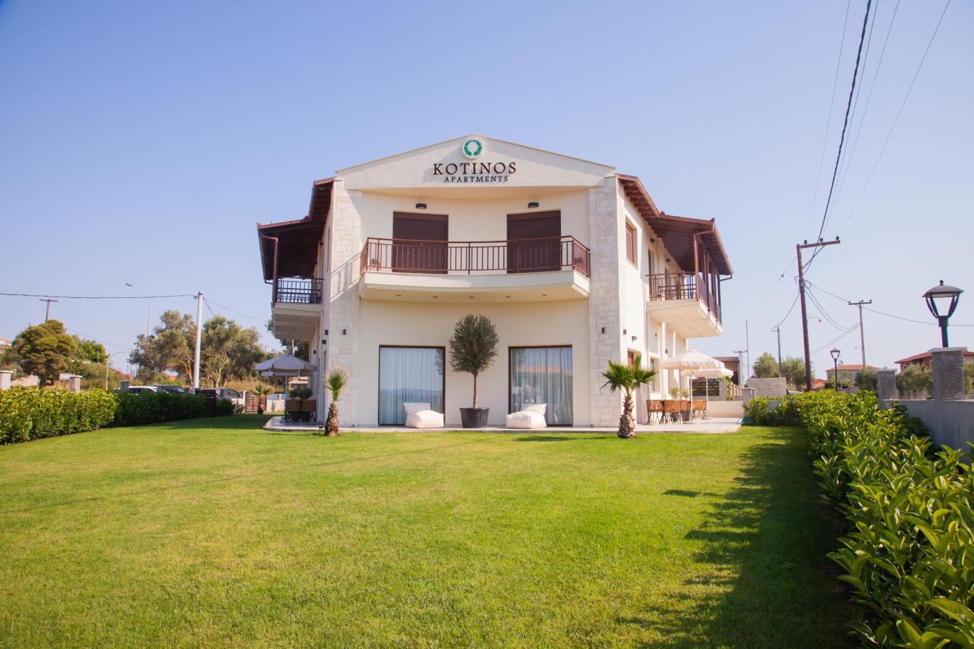 Kotinos Apartments Áfitosz Kültér fotó